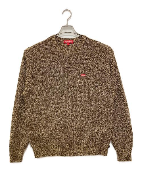 SUPREME（シュプリーム）SUPREME (シュプリーム) Melange Rib Knit Sweater/21AW ブラウン サイズ:Lの古着・服飾アイテム