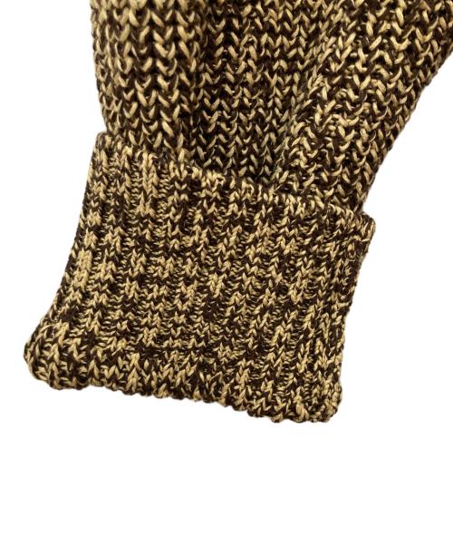 SUPREME（シュプリーム）SUPREME (シュプリーム) Melange Rib Knit Sweater/21AW ブラウン サイズ:Lの古着・服飾アイテム