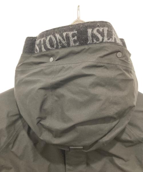 STONE ISLAND（ストーンアイランド）STONE ISLAND (ストーンアイランド) RIPSTOP GORE-TEX/ダウンジャケット ブラック サイズ:Lの古着・服飾アイテム