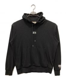 WIND AND SEA（ウィンダンシー）の古着「ES WAFFLE HOODIE」｜ブラック