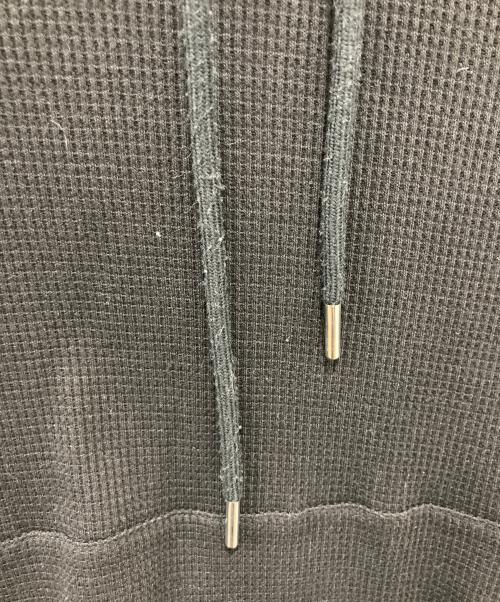 WIND AND SEA（ウィンダンシー）WIND AND SEA (ウィンダンシー) ES WAFFLE HOODIE ブラック サイズ:Lの古着・服飾アイテム