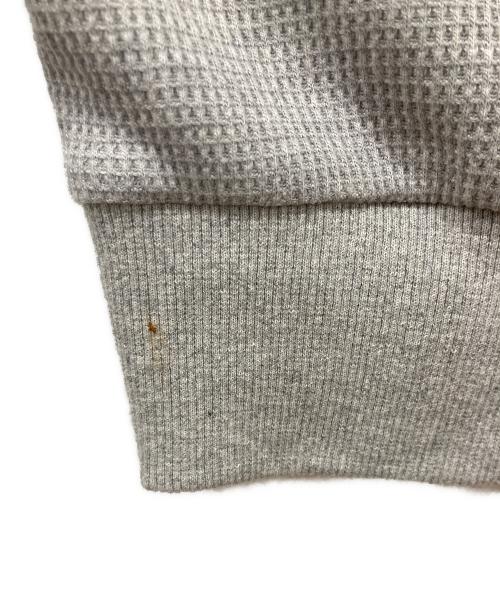 WIND AND SEA（ウィンダンシー）WIND AND SEA (ウィンダンシー) ES WAFFLE HOODIE グレー サイズ:Lの古着・服飾アイテム