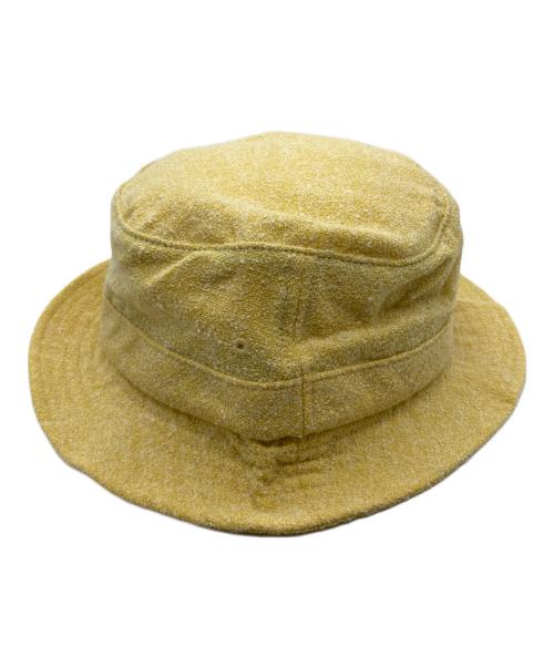 SUPREME（シュプリーム）SUPREME (シュプリーム) classic Logo terry crusher バケットハット イエロー 未使用品の古着・服飾アイテム