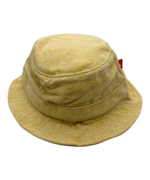 SUPREME（シュプリーム）SUPREME (シュプリーム) classic Logo terry crusher バケットハット イエロー 未使用品の古着・服飾アイテム
