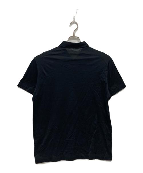 Berluti（ベルルッティ）Berluti (ベルルッティ) ロゴ刺繍ポロシャツ ブラック サイズ:R52の古着・服飾アイテム