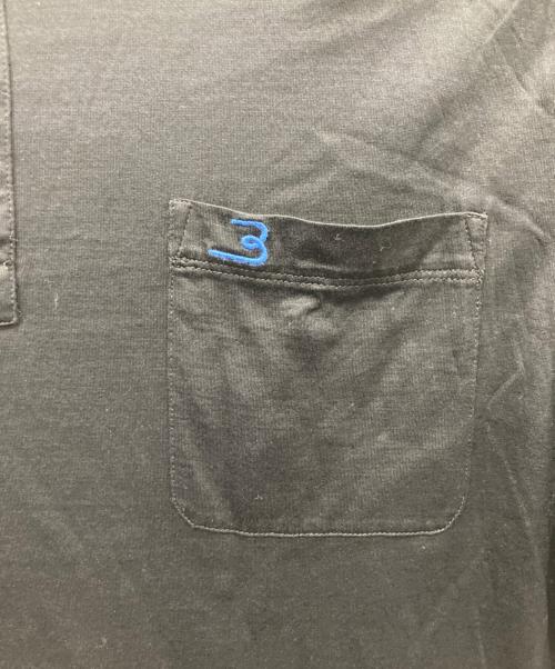 Berluti（ベルルッティ）Berluti (ベルルッティ) ロゴ刺繍ポロシャツ ブラック サイズ:R52の古着・服飾アイテム