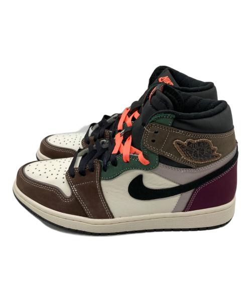 NIKE（ナイキ）NIKE (ナイキ) Air Jordan 1 High OG/エアジョーダン 1 ハイ OG ホワイト×ブラウン サイズ:27cm 未使用品の古着・服飾アイテム