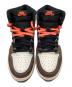 中古・古着 NIKE (ナイキ) Air Jordan 1 High OG/エアジョーダン 1 ハイ OG ホワイト×ブラウン サイズ:27cm 未使用品：12000円