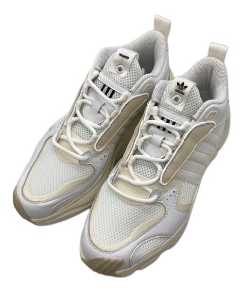 adidas（アディダス）adidas (アディダス) NAKED (ネイキッド) CONSORTIUM MAGMUR RUNNER ホワイト サイズ:26.5cmの古着・服飾アイテム