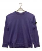 STONE ISLANDストーンアイランド）の古着「ガーメントダイ スウェット」｜パープル