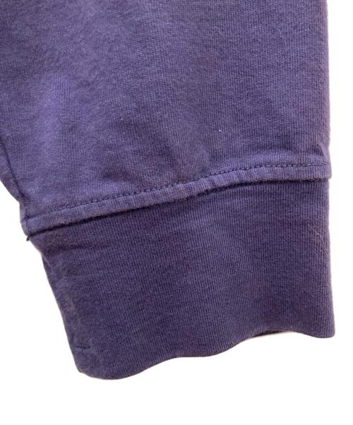 STONE ISLAND（ストーンアイランド）STONE ISLAND (ストーンアイランド) ガーメントダイ スウェット パープル サイズ:Lの古着・服飾アイテム