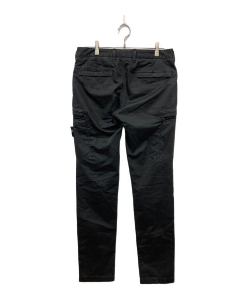 STONE ISLAND（ストーンアイランド）STONE ISLAND (ストーンアイランド) REGULAR TAPERED CARGO PANTS ブラック サイズ:32の古着・服飾アイテム