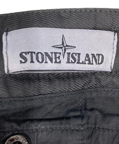 STONE ISLAND（ストーンアイランド）STONE ISLAND (ストーンアイランド) REGULAR TAPERED CARGO PANTS ブラック サイズ:32の古着・服飾アイテム