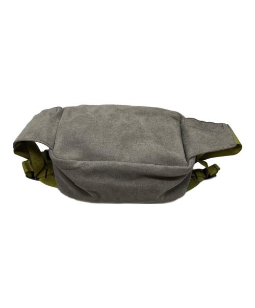 STONE ISLAND（ストーンアイランド）STONE ISLAND (ストーンアイランド) PORTER (ポーター) Man Made Suede Bag Shoulder Bag グレーの古着・服飾アイテム