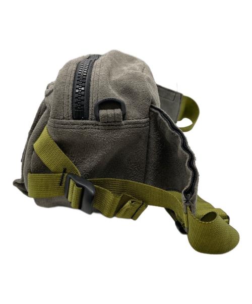 STONE ISLAND（ストーンアイランド）STONE ISLAND (ストーンアイランド) PORTER (ポーター) Man Made Suede Bag Shoulder Bag グレーの古着・服飾アイテム