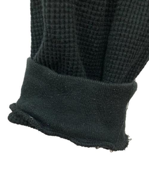 Hysteric Glamour（ヒステリックグラマー）Hysteric Glamour (ヒステリックグラマー) ヘンリーネックカットソー ブラック サイズ:Lの古着・服飾アイテム