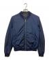 中古・古着 GUCCI (グッチ) リバーシブルブルゾン ネイビー サイズ:50：35000円