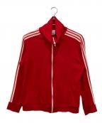 adidasアディダス）の古着「トラックジャケット/80's/万国旗タグ」｜レッド