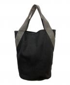kolor/BEACONカラービーコン）の古着「キャンバストートバッグ」｜ブラック