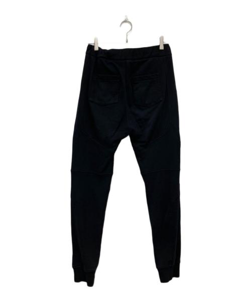 BALMAIN（バルマン）BALMAIN (バルマン) バイカースウェットジョグジョガーパンツ ブラック サイズ:Lの古着・服飾アイテム