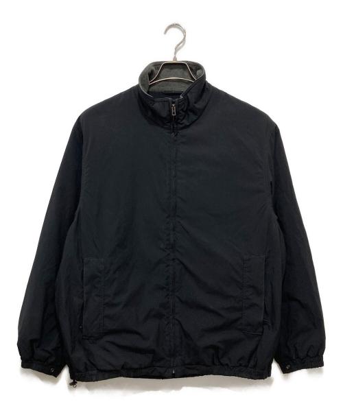 STEVEN ALAN（スティーブンアラン）STEVEN ALAN (スティーブンアラン) ウォームアップ ブルゾン ブラック×グレー サイズ:Mの古着・服飾アイテム