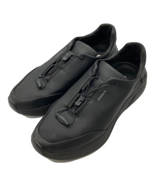 DECENT（デサント）DECENT (デサント) ローカットスニーカー ブラック サイズ:27cmの古着・服飾アイテム