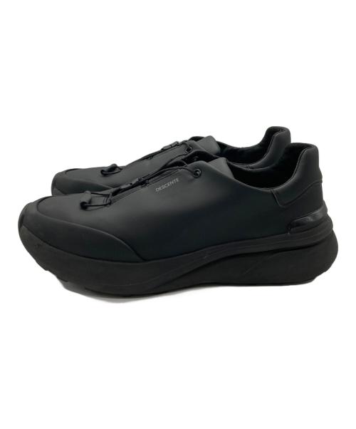 DECENT（デサント）DECENT (デサント) ローカットスニーカー ブラック サイズ:27cmの古着・服飾アイテム