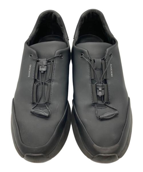 DECENT（デサント）DECENT (デサント) ローカットスニーカー ブラック サイズ:27cmの古着・服飾アイテム