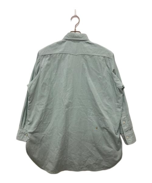 45R（フォーティファイブ・アール）45R (フォーティファイブ・アール) ミジンコールの908ガチャポケシャツ グリーン サイズ:2の古着・服飾アイテム