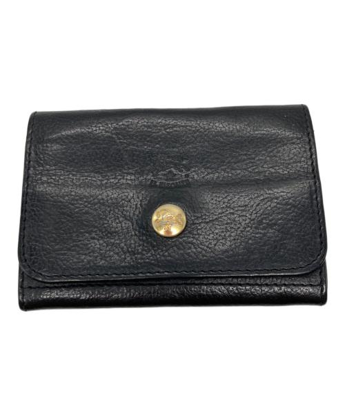 IL BISONTE（イル ビゾンテ）IL BISONTE (イル ビゾンテ) 名刺入れ ブラックの古着・服飾アイテム