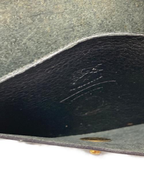 IL BISONTE（イル ビゾンテ）IL BISONTE (イル ビゾンテ) 名刺入れ ブラックの古着・服飾アイテム