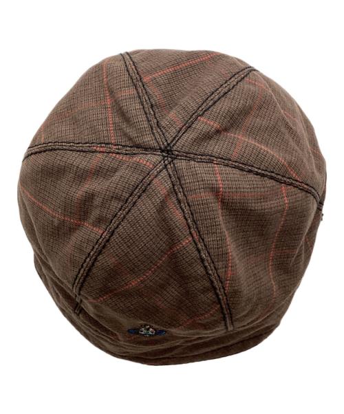 Vivienne Westwood man（ヴィヴィアン ウェストウッド マン）Vivienne Westwood man (ヴィヴィアン ウェストウッド マン) ハット ブラウンの古着・服飾アイテム