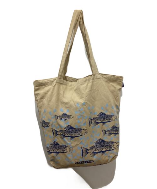 Patagonia（パタゴニア）Patagonia (パタゴニア) トートバッグ ベージュの古着・服飾アイテム