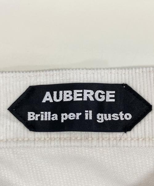 AUBERGE（オーベルジュ）AUBERGE (オーベルジュ) Brilla per il gusto (ブリッラ ペル イルグースト) コーデュロイ 5ポケットパンツ ホワイト サイズ:42の古着・服飾アイテム