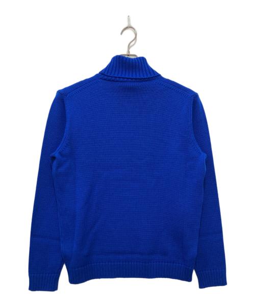 Zanone（ザノーネ）Zanone (ザノーネ) タートルネックニット ブルー サイズ:52の古着・服飾アイテム