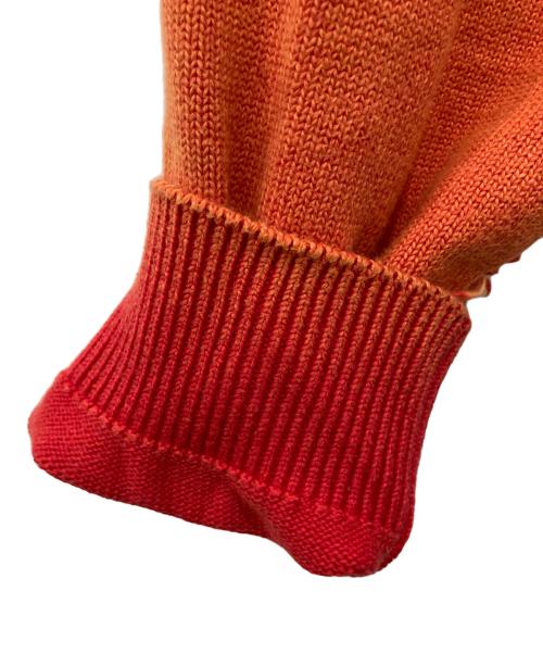 UNUSED（アンユーズド）UNUSED (アンユーズド) COTTON KNIT CARDIGAN オレンジ サイズ:2の古着・服飾アイテム