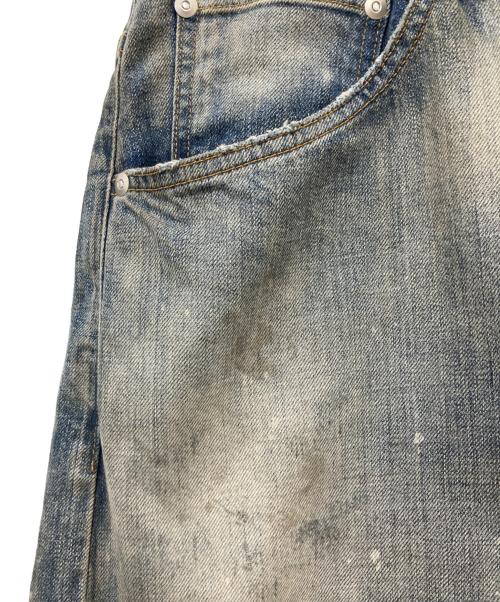 ANCELLM（アンセルム）ANCELLM (アンセルム) DAMEGE WIDE 5P DENIM PANTS/25SS インディゴ サイズ:2の古着・服飾アイテム