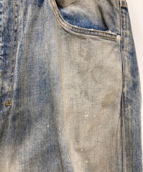 ANCELLM（アンセルム）ANCELLM (アンセルム) DAMEGE WIDE 5P DENIM PANTS/25SS インディゴ サイズ:2の古着・服飾アイテム