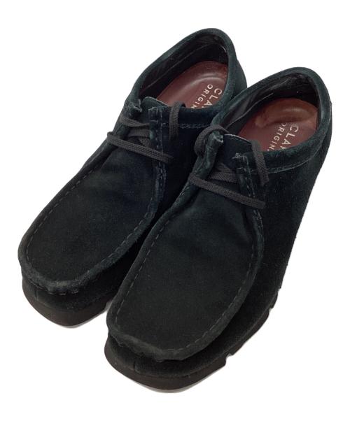 CLARKS（クラークス）CLARKS (クラークス) Wallabee GORE-TEX ブラック サイズ:26cmの古着・服飾アイテム