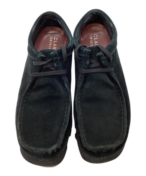 CLARKS（クラークス）CLARKS (クラークス) Wallabee GORE-TEX ブラック サイズ:26cmの古着・服飾アイテム