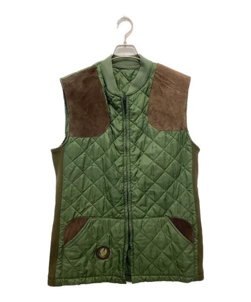 BELSTAFF（ベルスタッフ）BELSTAFF (ベルスタッフ) キルティングベスト カーキ サイズ:　の古着・服飾アイテム