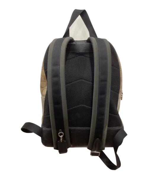 COACH（コーチ）COACH (コーチ) シグネーチャーリュック ベージュの古着・服飾アイテム