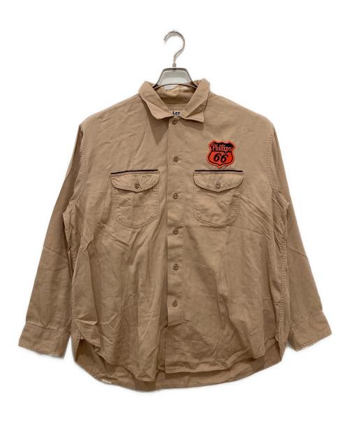LEE（リー）LEE (リー) ワークシャツ/50's/60's ベージュ サイズ:17-17の古着・服飾アイテム