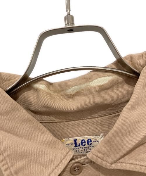 LEE（リー）LEE (リー) ワークシャツ/50's/60's ベージュ サイズ:17-17の古着・服飾アイテム