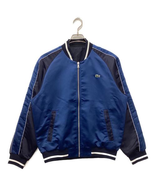 LACOSTE（ラコステ）LACOSTE (ラコステ) ショートリバーシブルジャケット ブルー サイズ:下記参照の古着・服飾アイテム
