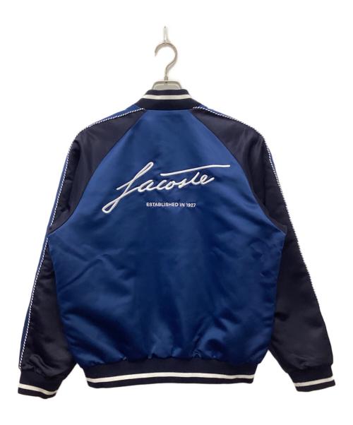 LACOSTE（ラコステ）LACOSTE (ラコステ) ショートリバーシブルジャケット ブルー サイズ:下記参照の古着・服飾アイテム