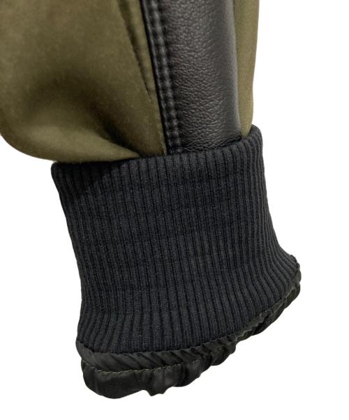 COACH（コーチ）COACH (コーチ) 稲妻刺繍スタジャン カーキ サイズ:Mの古着・服飾アイテム