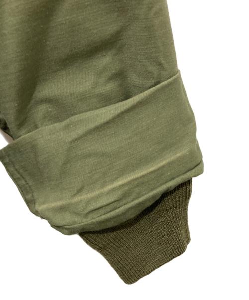 U'S NAVY（ユーエスネイビー）U'S NAVY (ユーエスネイビー) A-2ステンシルデッキジャケット オリーブ サイズ:Lの古着・服飾アイテム