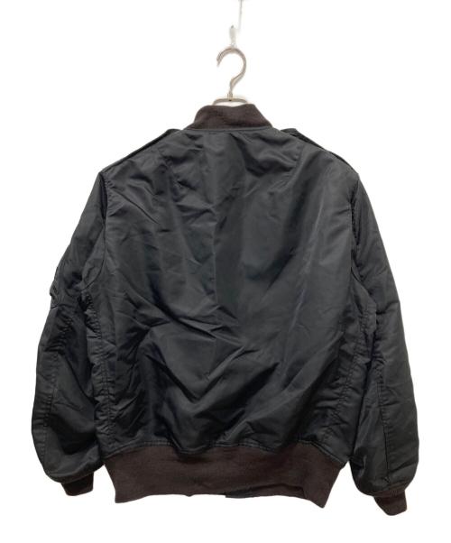BUZZ RICKSON'S（バズリクソンズ）BUZZ RICKSON'S (バズリクソンズ) william gibson (ウィリアム ギブスン) L-2B ロング ミリタリー ジャケット ブラック サイズ:40の古着・服飾アイテム