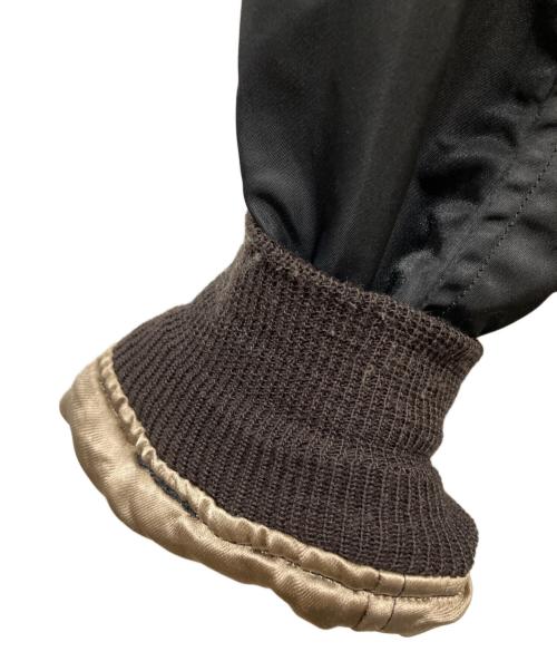 BUZZ RICKSON'S（バズリクソンズ）BUZZ RICKSON'S (バズリクソンズ) william gibson (ウィリアム ギブスン) L-2B ロング ミリタリー ジャケット ブラック サイズ:40の古着・服飾アイテム